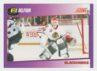 Ed Belfour - Chicago Blackhawks (NHL Hockey Card) 1991-92 Score American # 290 Mint
