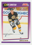 Dave Christian - Boston Bruins (NHL Hockey Card) 1991-92 Score American # 292 Mint