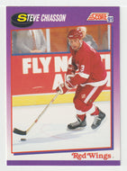 Steve Chiasson - Detroit Red Wings (NHL Hockey Card) 1991-92 Score American # 293 Mint