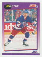 Pat Elynuik - Winnipeg Jets (NHL Hockey Card) 1991-92 Score American # 295 Mint
