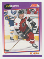 Ron Sutter - Philadelphia Flyers (NHL Hockey Card) 1991-92 Score American # 298 Mint
