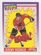 Jeremy Roenick - Chicago Blackhawks - Crunch Crew (NHL Hockey Card) 1991-92 Score American # 305 Mint
