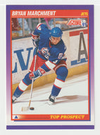 Bryan Marchment RC - Winnipeg Jets - Top Prospects (NHL Hockey Card) 1991-92 Score American # 314 Mint