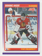 Dominik Hasek RC - Chicago Blackhawks - Top Prospects (NHL Hockey Card) 1991-92 Score American # 316 Mint