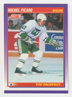 Michel Picard RC - Hartford Whalers - Top Prospects (NHL Hockey Card) 1991-92 Score American # 317 Mint