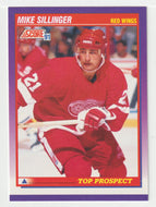 Mike Sillinger - Detroit Red Wings - Top Prospects (NHL Hockey Card) 1991-92 Score American # 327 Mint