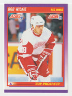 Bob Wilkie - Detroit Red Wings - Top Prospects (NHL Hockey Card) 1991-92 Score American # 328 Mint