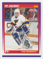 Pat Jablonski RC - St. Louis Blues - Top Prospects (NHL Hockey Card) 1991-92 Score American # 329 Mint