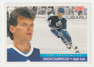 Vincent Damphousse - Toronto Maple Leafs - The Franchise (NHL Hockey Card) 1991-92 Score American # 338 Mint