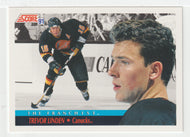 Trevor Linden - Vancouver Canucks - The Franchise (NHL Hockey Card) 1991-92 Score American # 339 Mint