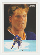 Brett Hull - St. Louis Blues - Dream Team (NHL Hockey Card) 1991-92 Score American # 347 Mint