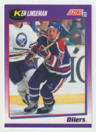 Ken Linseman - Edmonton Oilers (NHL Hockey Card) 1991-92 Score American # 359 Mint