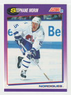 Stephane Morin - Quebec Nordiques (NHL Hockey Card) 1991-92 Score American # 361 Mint