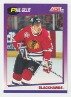 Paul Gillis - Chicago Blackhawks (NHL Hockey Card) 1991-92 Score American # 364 Mint