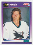 Neil Wilkinson - San Jose Sharks (NHL Hockey Card) 1991-92 Score American # 369 Mint