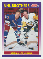 Mullen Brothers - Brian & Joe (NHL Hockey Card) 1991-92 Score American # 379 Mint