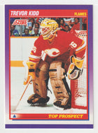 Trevor Kidd - Calgary Flames - Top Prospects (NHL Hockey Card) 1991-92 Score American # 381 Mint