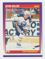 Kevin Haller RC - Buffalo Sabres - Top Prospects (NHL Hockey Card) 1991-92 Score American # 386 Mint