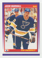 Jason Marshall - St. Louis Blues - Top Prospects (NHL Hockey Card) 1991-92 Score American # 388 Mint