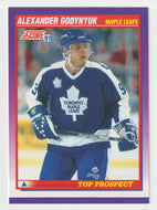Alexander Godynyuk - Toronto Maple Leafs - Top Prospects (NHL Hockey Card) 1991-92 Score American # 391 Mint