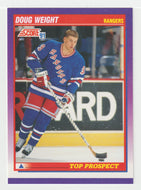 Doug Weight RC - New York Rangers - Top Prospects (NHL Hockey Card) 1991-92 Score American # 396 Mint