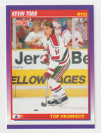 Kevin Todd RC - New Jersey Devils - Top Prospects (NHL Hockey Card) 1991-92 Score American # 397 Mint