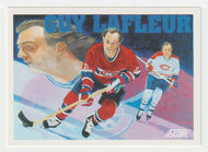 Guy Lafleur - Speed and Grace (NHL Hockey Card) 1991-92 Score American # 401 Mint