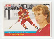 Al MacInnis - Calgary Flames - The Franchise (NHL Hockey Card) 1991-92 Score American # 417 Mint
