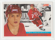 Steve Yzerman - Detroit Red Wings - The Franchise (NHL Hockey Card) 1991-92 Score American # 419 Mint