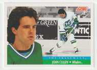 John Cullen - Hartford Whalers - The Franchise (NHL Hockey Card) 1991-92 Score American # 421 Mint