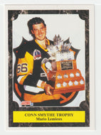 Mario Lemieux - Pittsburgh Penguins - Conn Smythe Trophy (NHL Hockey Card) 1991-92 Score American # 426 Mint