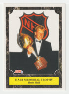Brett Hull - St. Louis Blues - Hart Memorial Trophy (NHL Hockey Card) 1991-92 Score American # 428 Mint