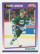 Randy Ladouceur - Hartford Whalers (NHL Hockey Card) 1991-92 Score American # 436 Mint