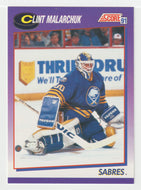 Clint Malarchuk - Buffalo Sabres (NHL Hockey Card) 1991-92 Score American # 438 Mint