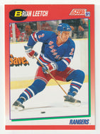 Brian Leetch - New York Rangers (NHL Hockey Card) 1991-92 Score Canadian # 5 Mint