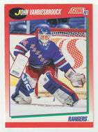 John Vanbiesbrouck - New York Rangers (NHL Hockey Card) 1991-92 Score Canadian # 10 Mint