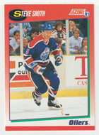 Steve Smith - Edmonton Oilers (NHL Hockey Card) 1991-92 Score Canadian # 11 Mint
