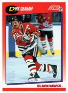Dirk Graham - Chicago Blackhawks (NHL Hockey Card) 1991-92 Score Canadian # 15 Mint