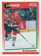 Doug Wilson - Chicago Blackhawks (NHL Hockey Card) 1991-92 Score Canadian # 35 Mint