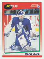 Peter Ing - Toronto Maple Leafs (NHL Hockey Card) 1991-92 Score Canadian # 55 Mint