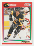 Phil Bourque - Pittsburgh Penguins (NHL Hockey Card) 1991-92 Score Canadian # 69 Mint
