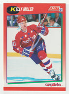 Kelly Miller - Washington Capitals (NHL Hockey Card) 1991-92 Score Canadian # 81 Mint