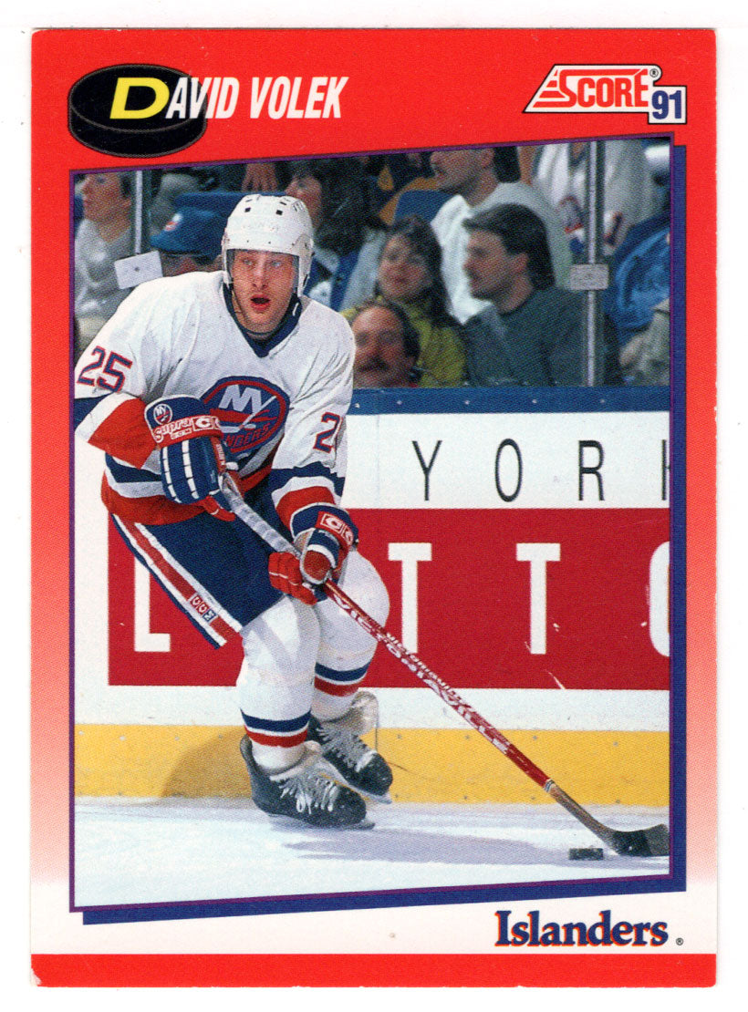 David Volek - New York Islanders (NHL Hockey Card) 1991-92 Score Canadian # 88 Mint