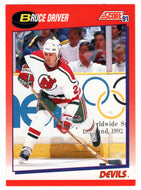 Bruce Driver - New Jersey Devils (NHL Hockey Card) 1991-92 Score Canadian # 89 Mint