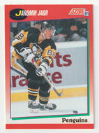Jaromir Jagr - Pittsburgh Penguins (NHL Hockey Card) 1991-92 Score Canadian # 98 Mint