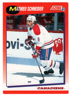 Mathieu Schneider - Montreal Canadiens (NHL Hockey Card) 1991-92 Score Canadian # 105 Mint