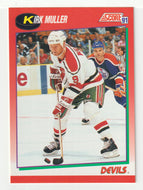 Kirk Muller - New Jersey Devils (NHL Hockey Card) 1991-92 Score Canadian # 110 Mint