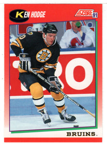 Ken Hodge Jr. - Boston Bruins (NHL Hockey Card) 1991-92 Score Canadian # 113 Mint