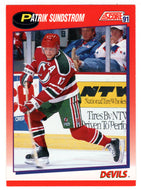 Patrik Sundstrom - New Jersey Devils (NHL Hockey Card) 1991-92 Score Canadian # 117 Mint