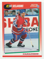 Eric Desjardins - Montreal Canadiens (NHL Hockey Card) 1991-92 Score Canadian # 119 Mint